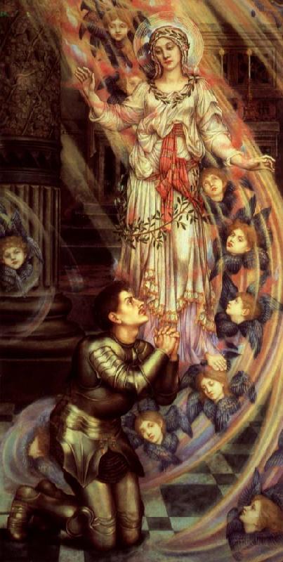 Evelyn De Morgan Our Lady of Peace china oil painting image